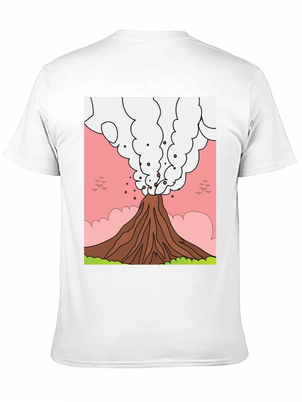 Volcano Graphic T-Shirt - Erupting Style