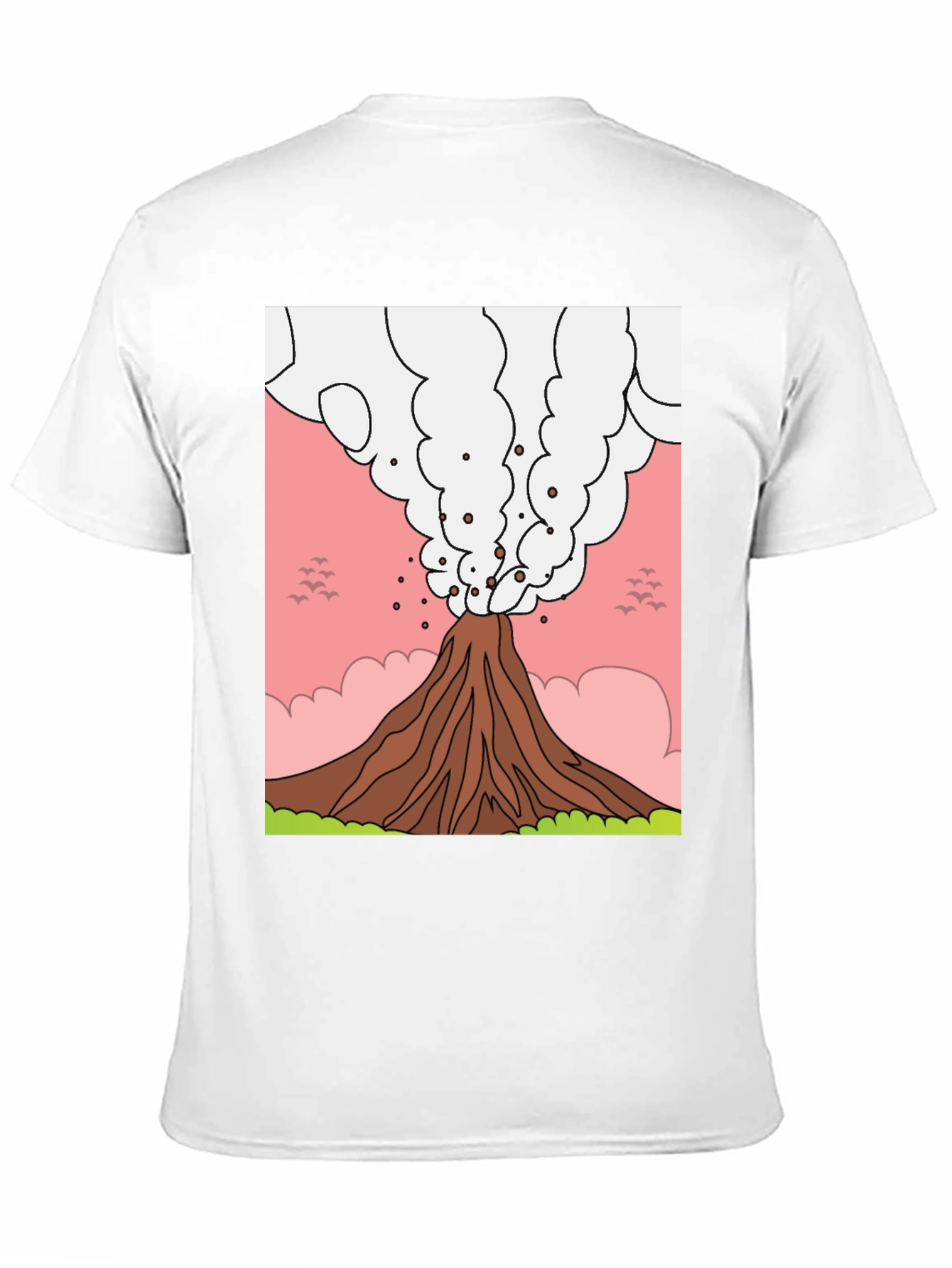 Volcano Graphic T-Shirt - Erupting Style