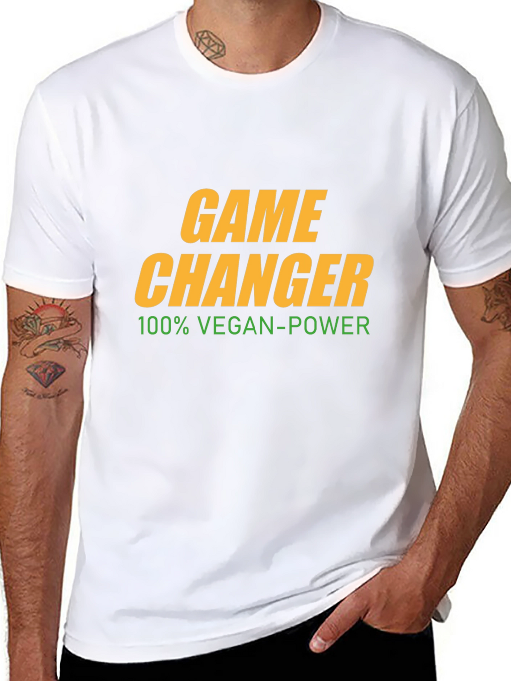 Vegan Power T-Shirt - Game Changer Tee