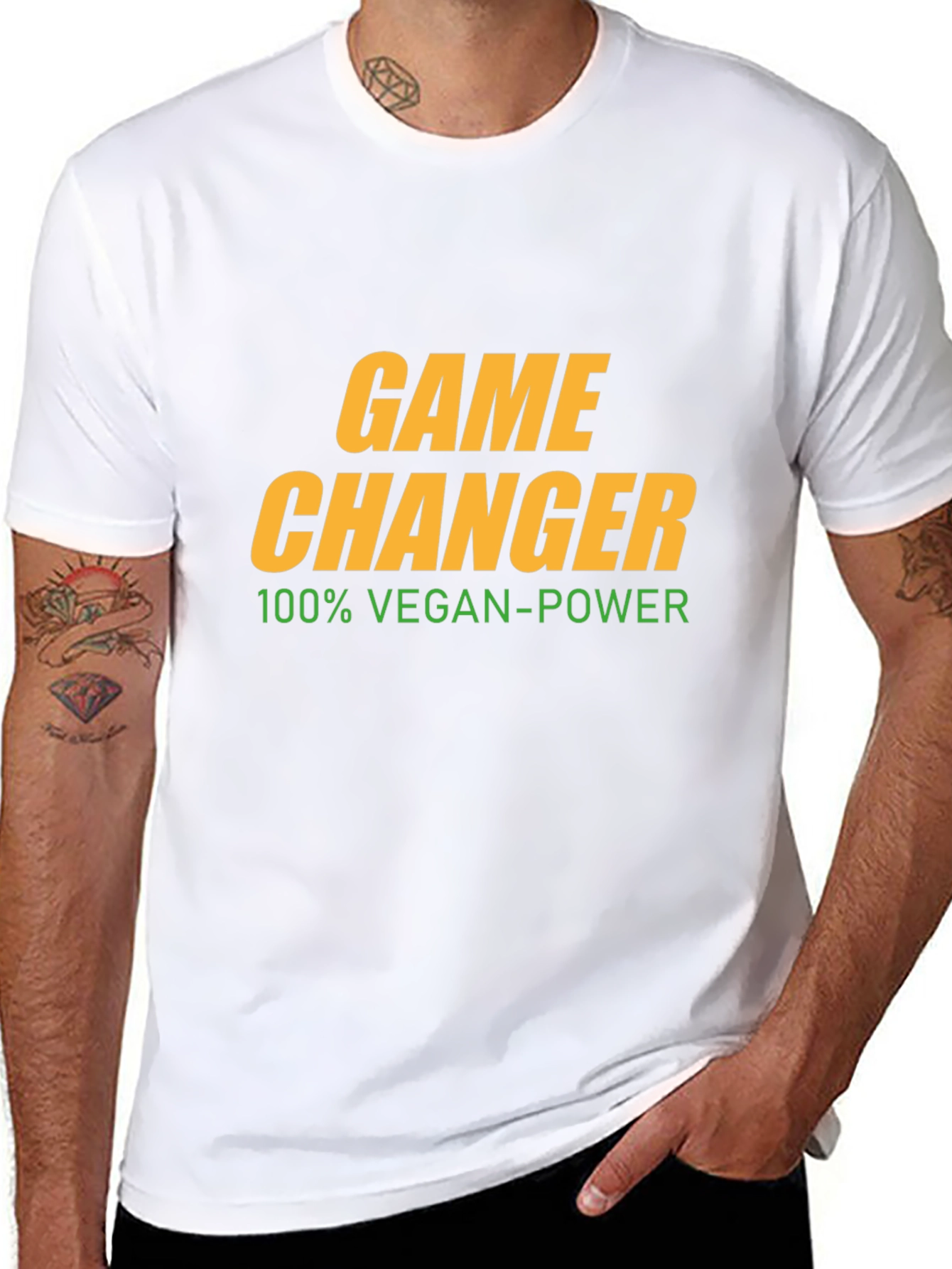 Vegan Power T-Shirt - Game Changer Tee