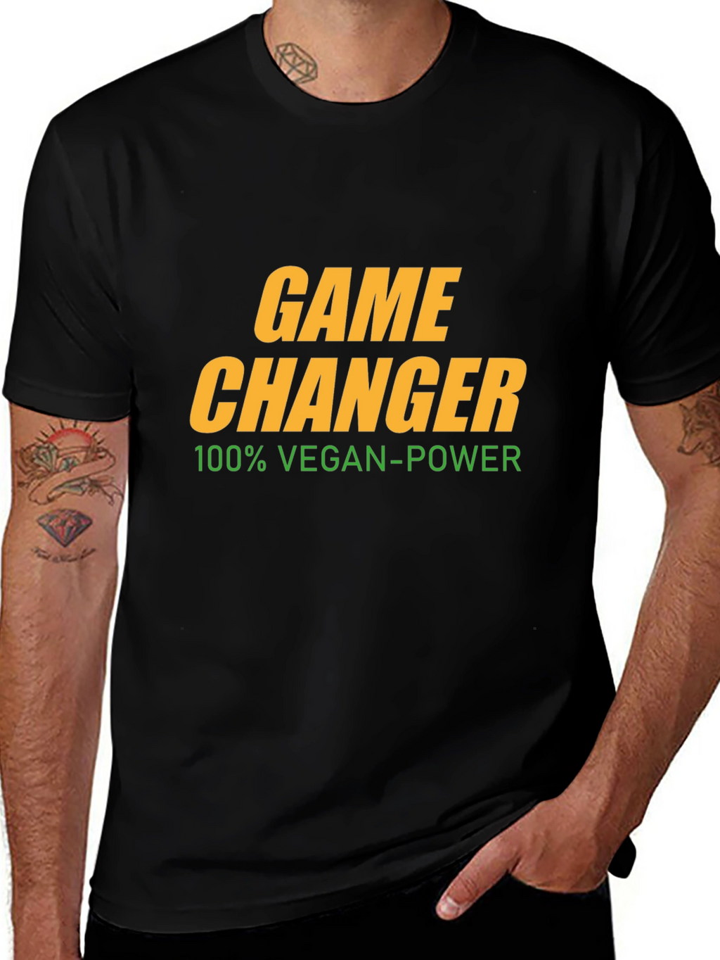 Vegan Power T-Shirt - Game Changer Tee