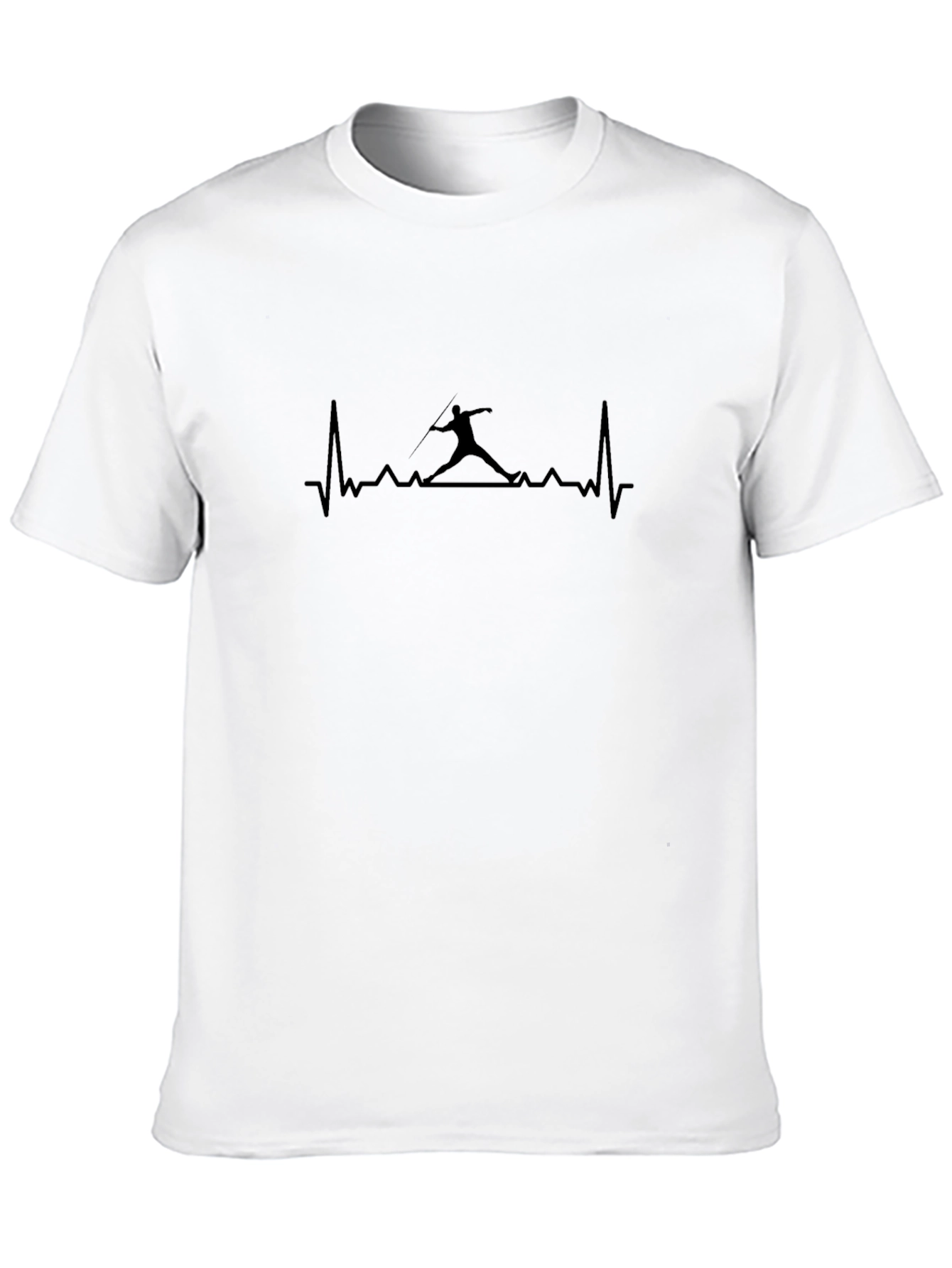Heartbeat Javelin Thrower Graphic Tee
