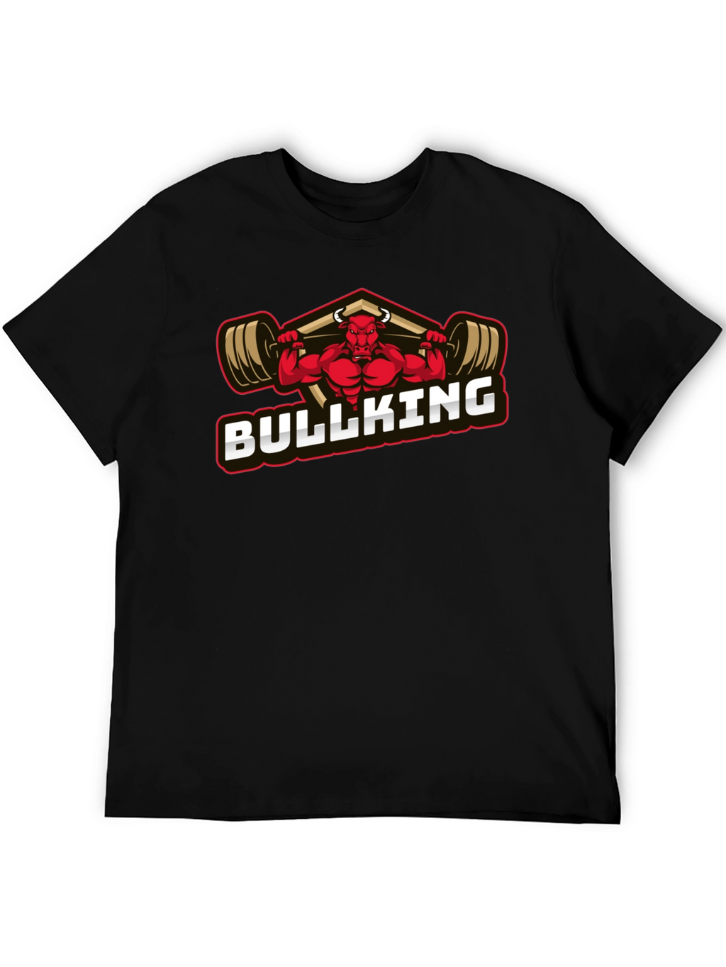 Bulking Bull Graphic Tee - Gym Beast Mode
