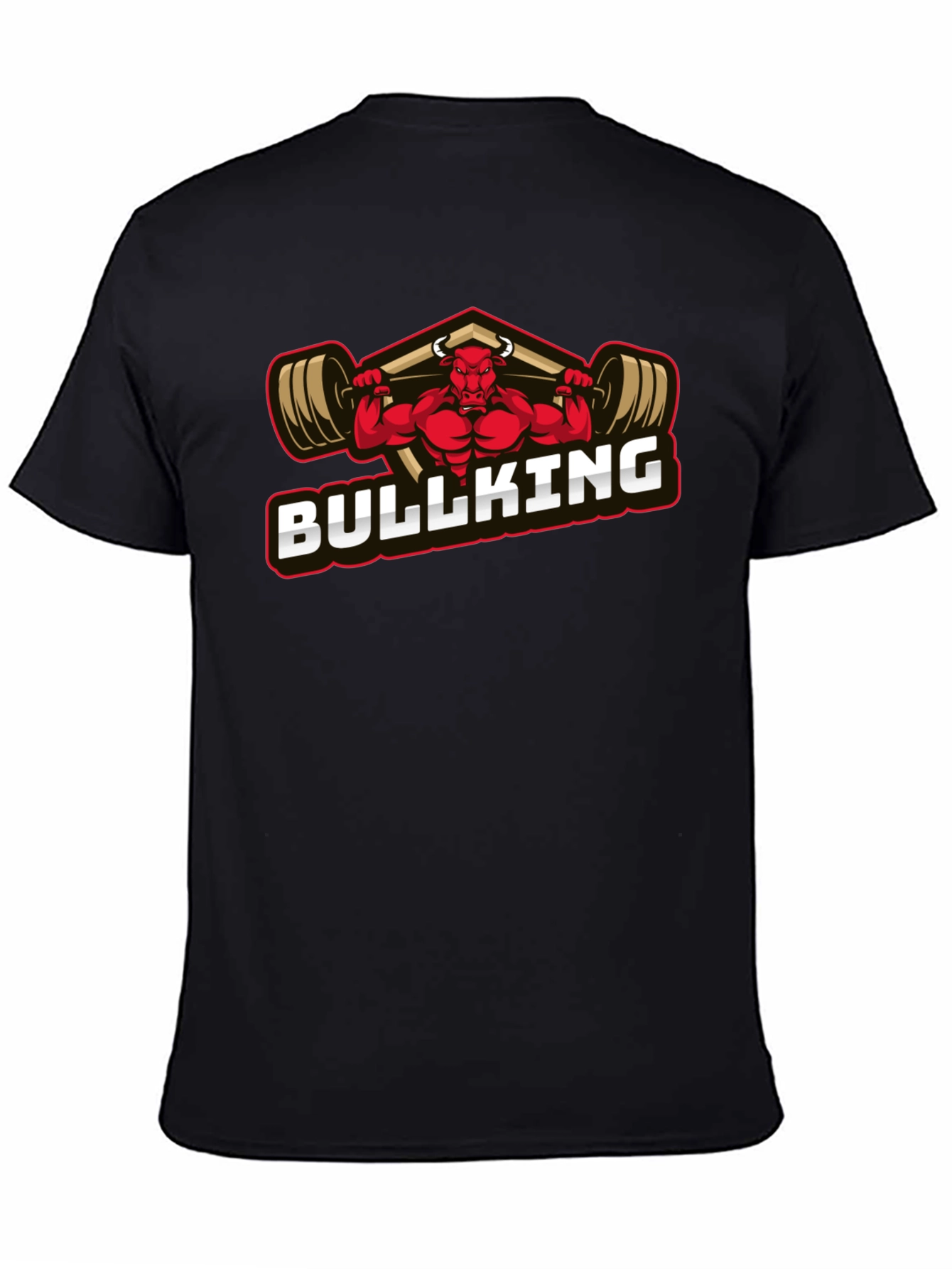 Bulking Bull Graphic Tee - Gym Beast Mode