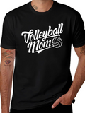 Volleyball Mom Graphic T-Shirt