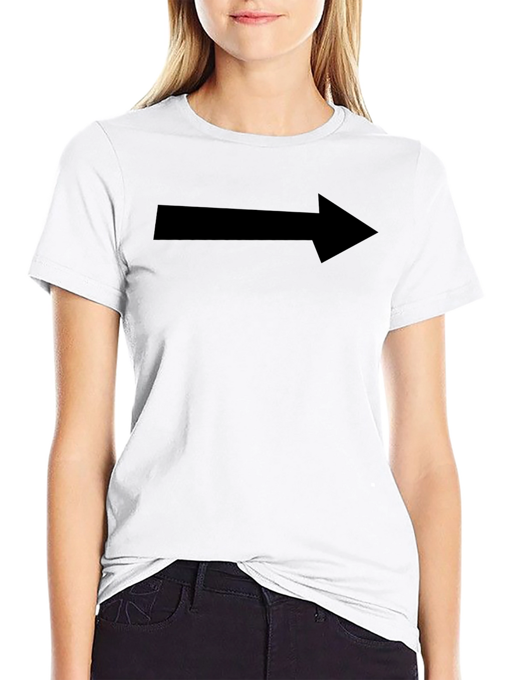 Arrow Graphic T-Shirt - Mens Black Tee