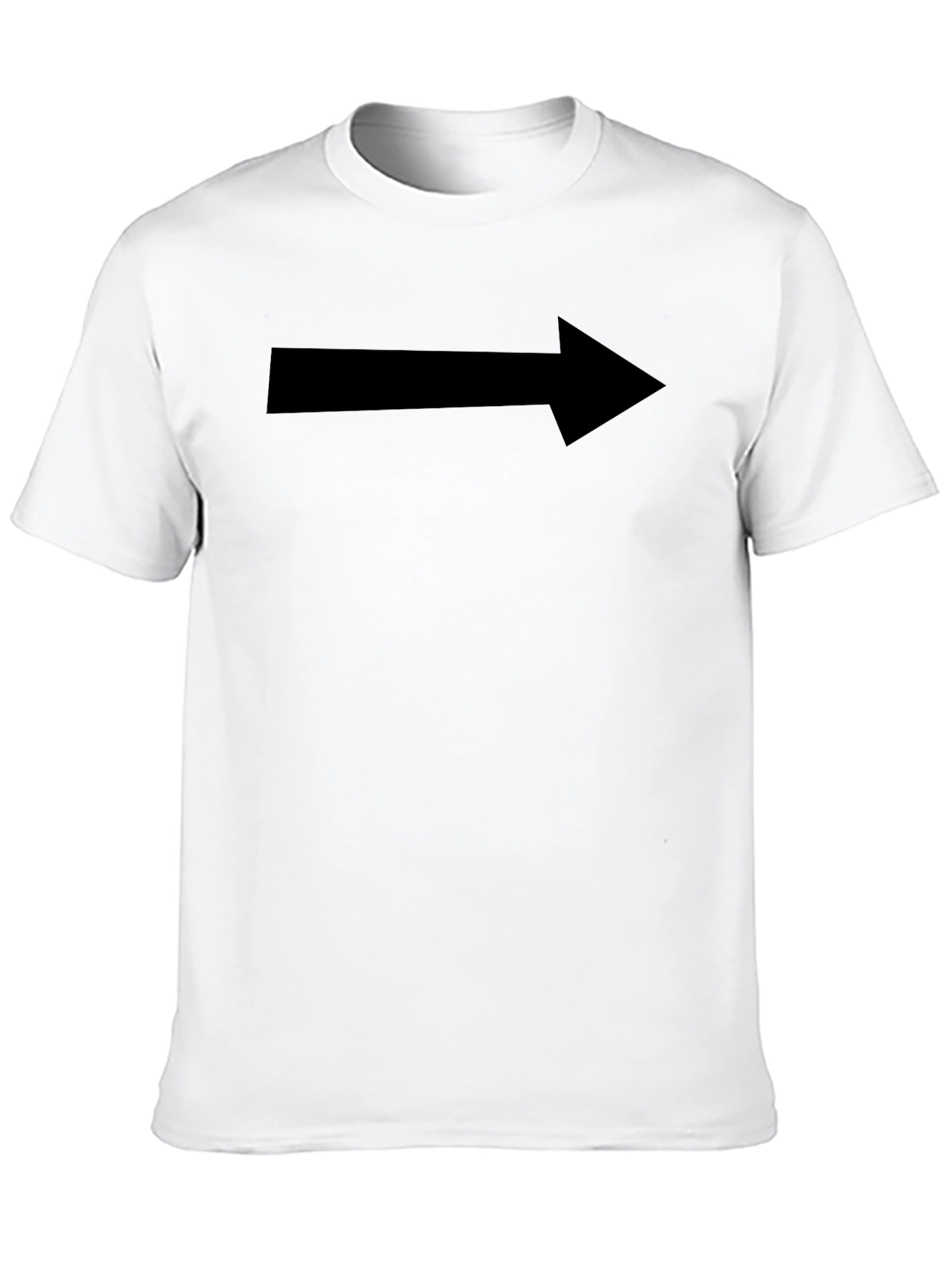 Arrow Graphic T-Shirt - Mens Black Tee