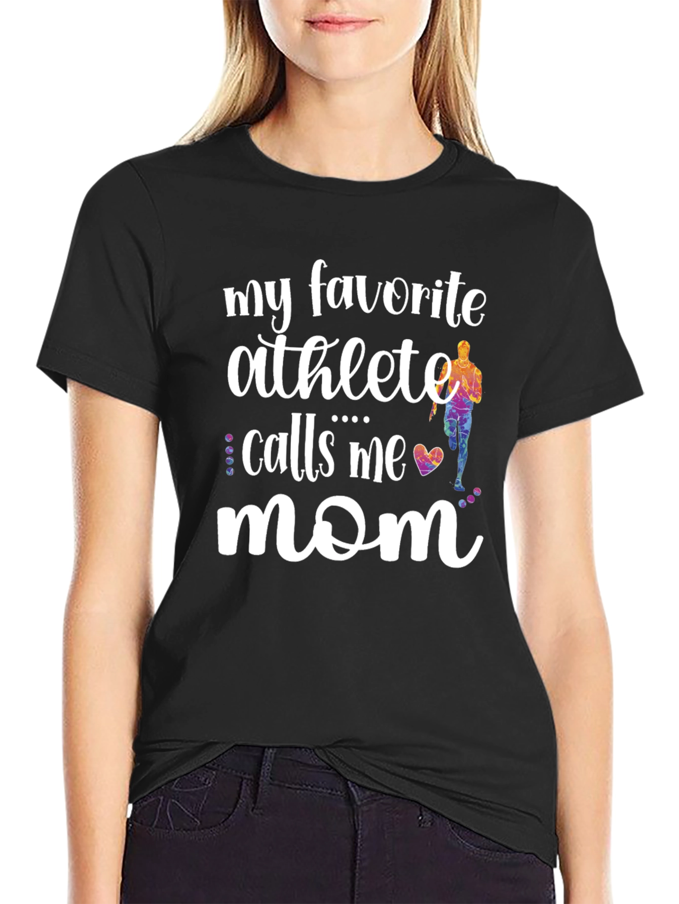 Athletes Mom Graphic Tee - Perfect Gift!