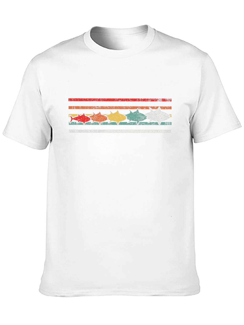 Retro Tuna Fish Graphic T-Shirt