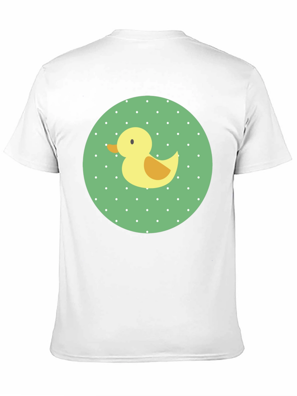 Duck Print T-Shirt - Cute Casual Top