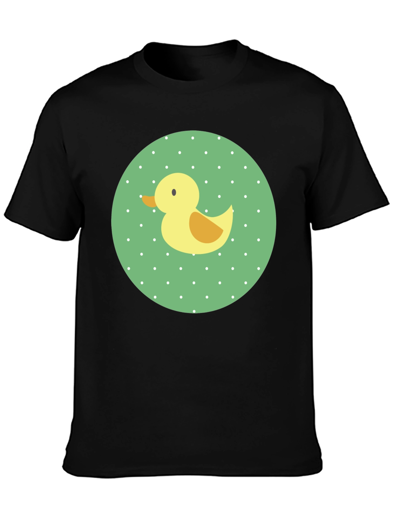 Duck Print T-Shirt - Cute Casual Top