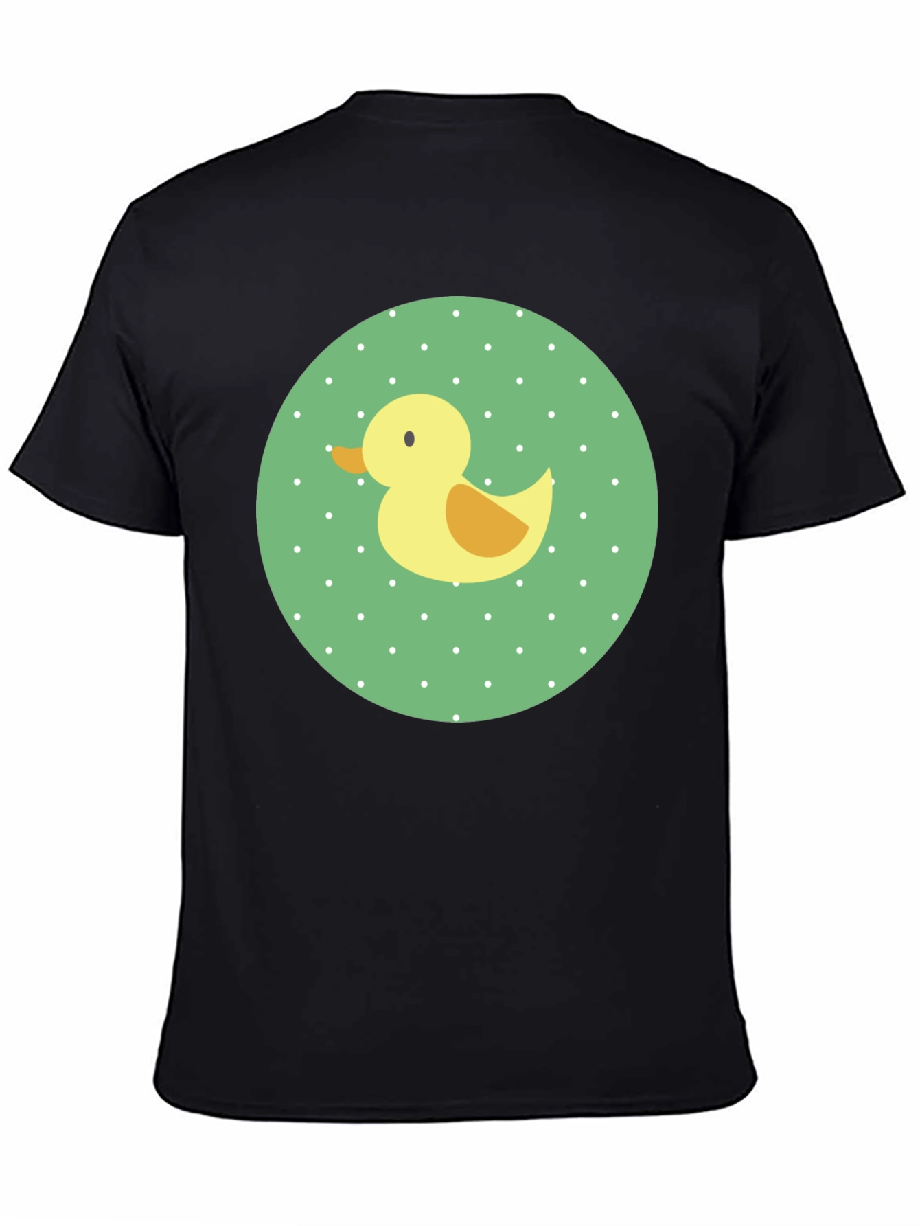 Duck Print T-Shirt - Cute Casual Top