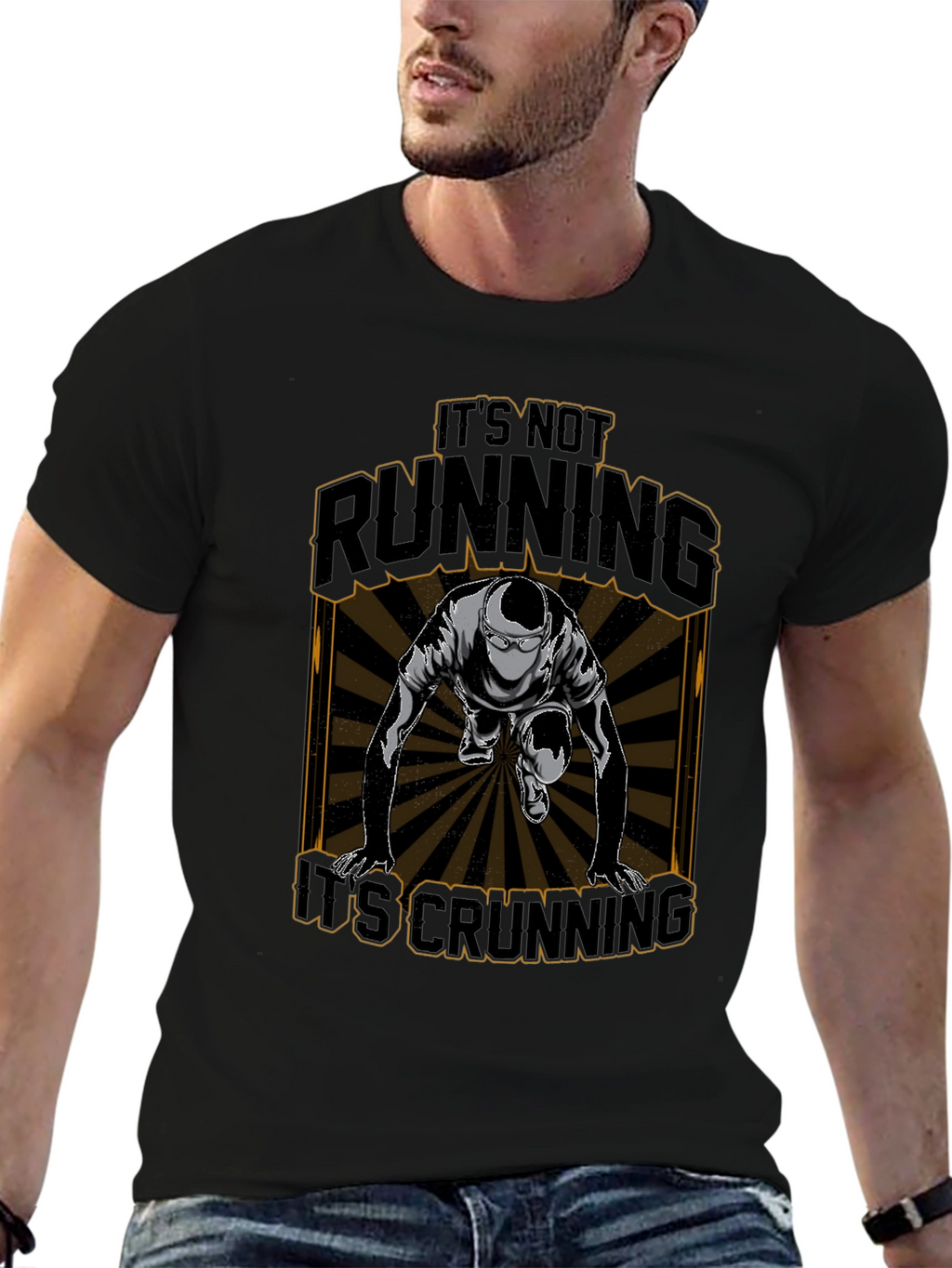 Its Not Running Its Crunning T-Shirt
