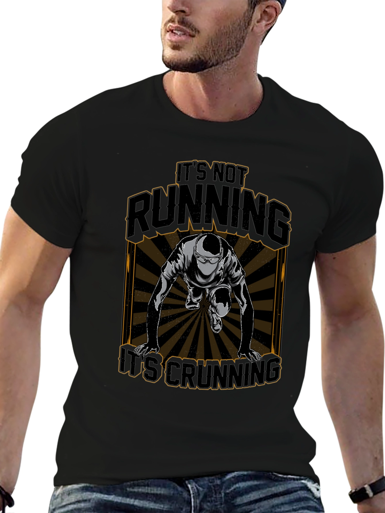 Its Not Running Its Crunning T-Shirt