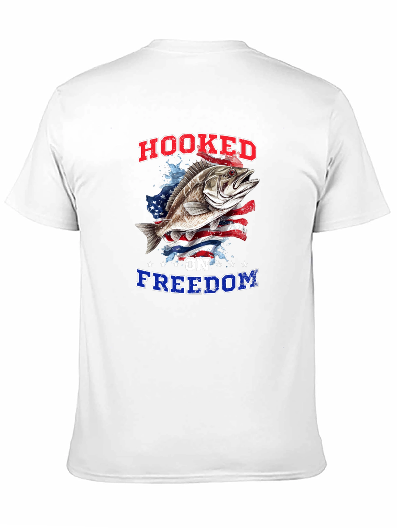 Hooked on Freedom Graphic T-Shirt