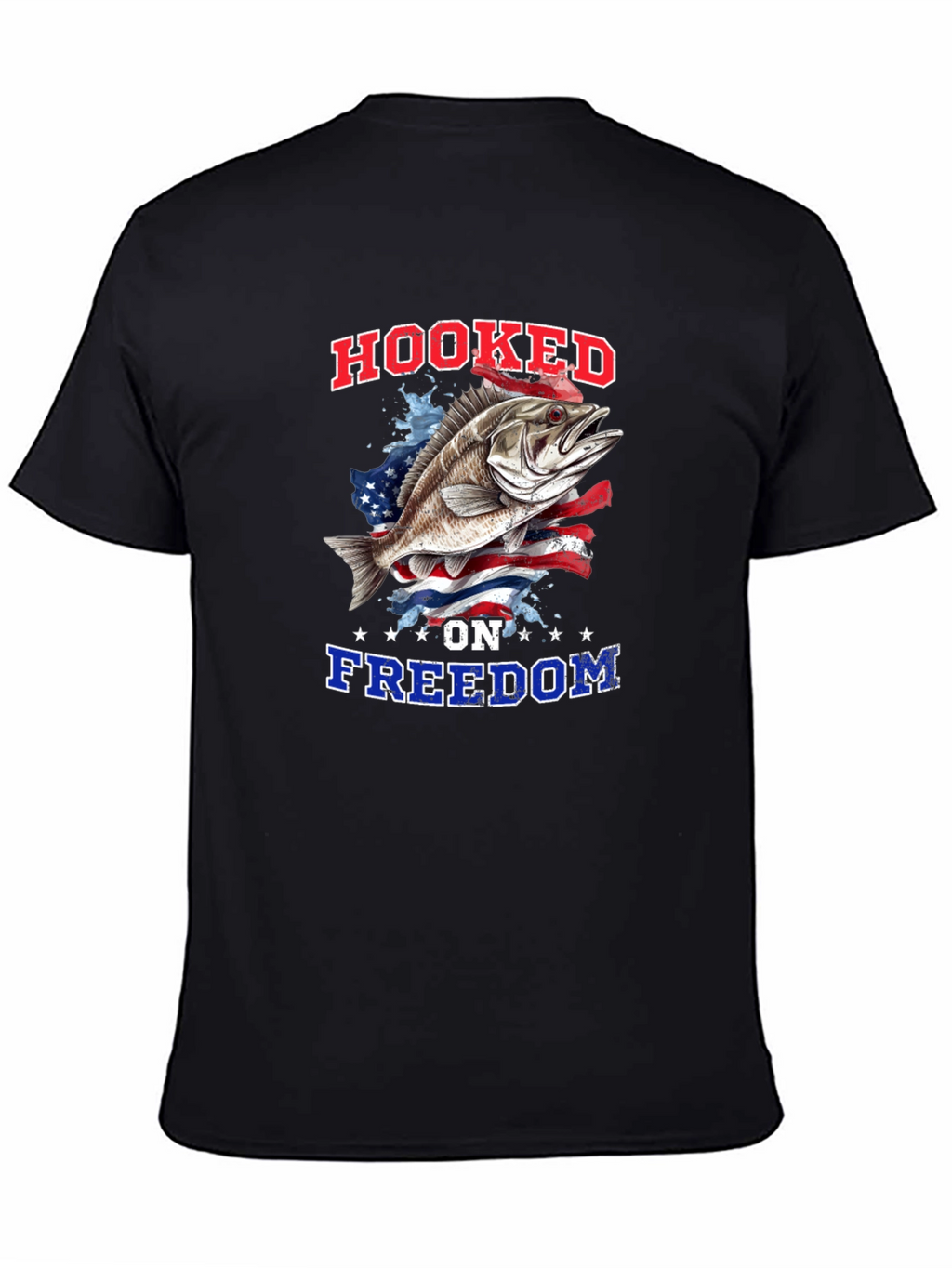 Hooked on Freedom Graphic T-Shirt