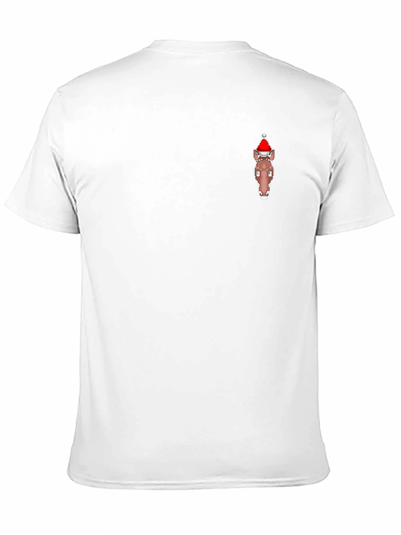 Santa Horse Tee - Black Crewneck
