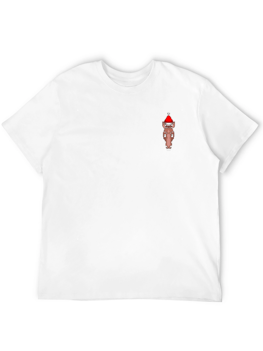 Santa Horse Tee - Black Crewneck