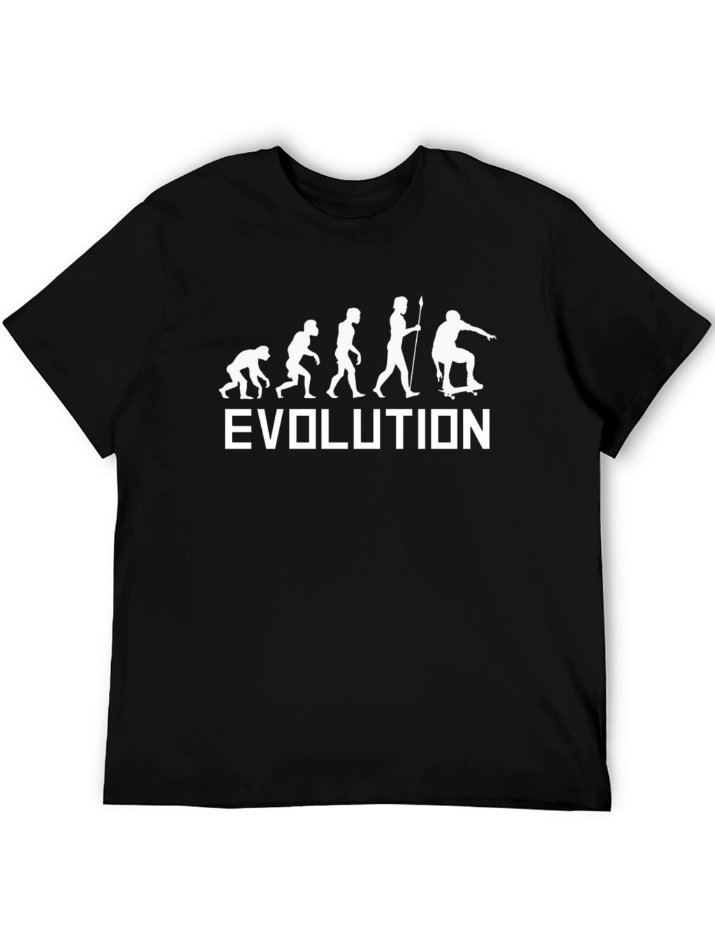 Evolution Skateboard T-Shirt - Cool Graphic Tee