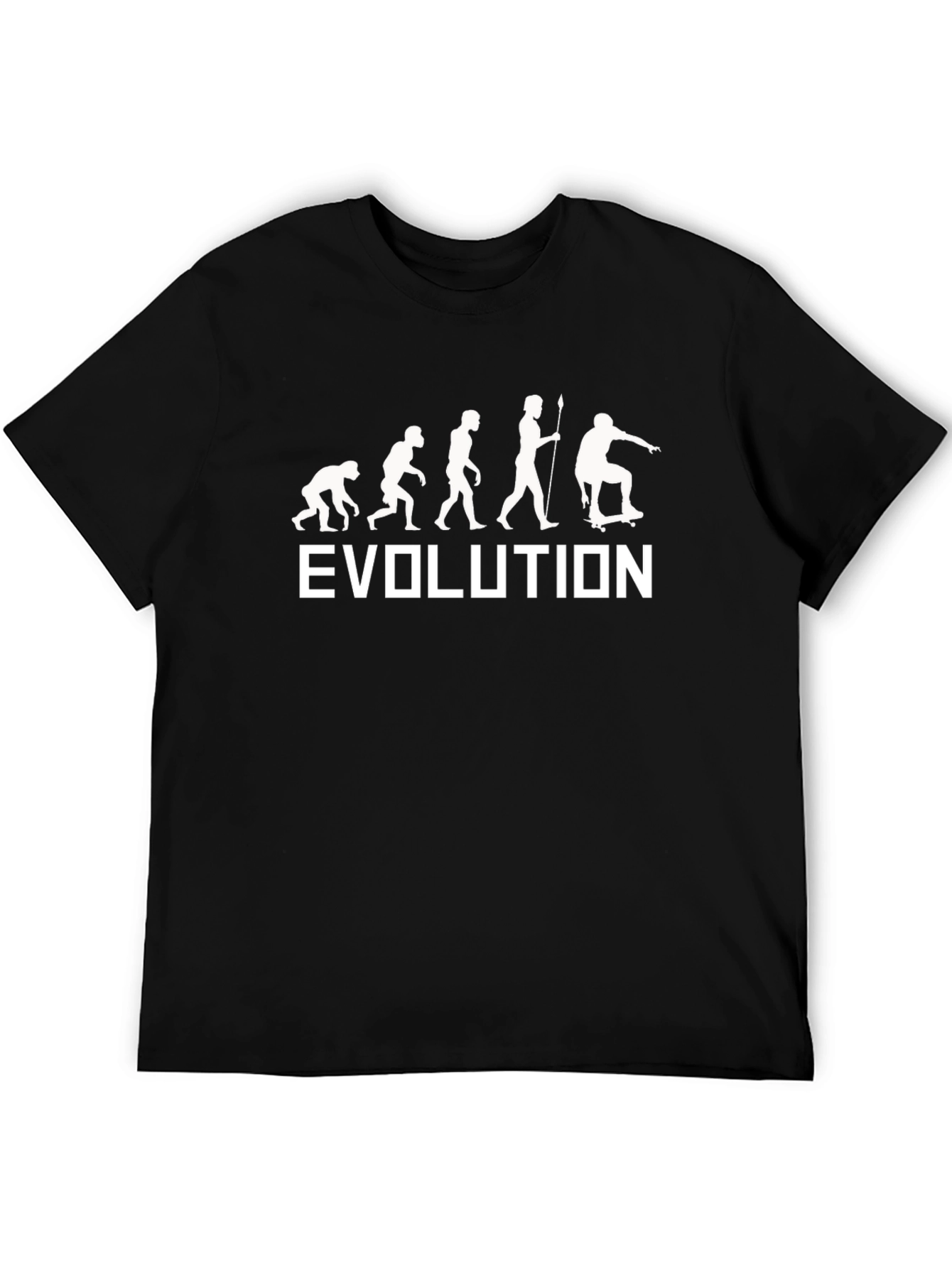 Evolution Skateboard T-Shirt - Cool Graphic Tee