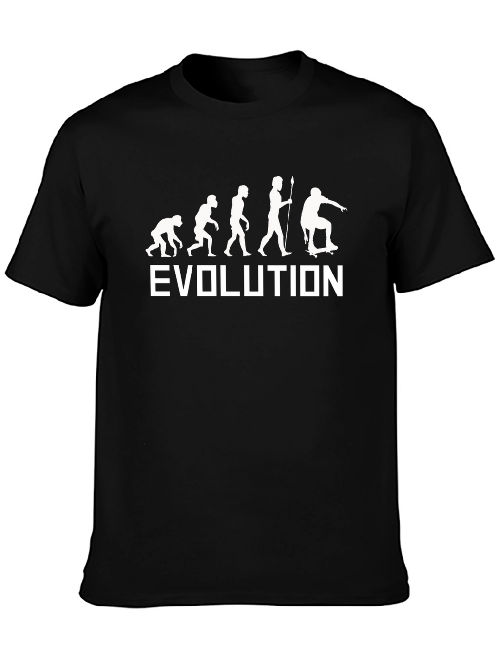 Evolution Skateboard T-Shirt - Cool Graphic Tee