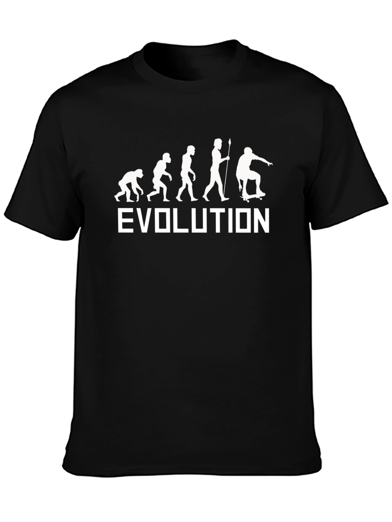 Evolution Skateboard T-Shirt - Cool Graphic Tee