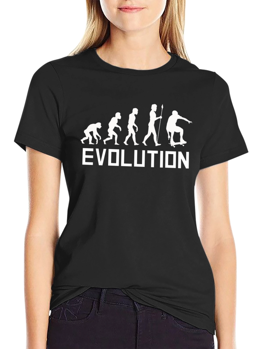 Evolution Skateboard T-Shirt - Cool Graphic Tee