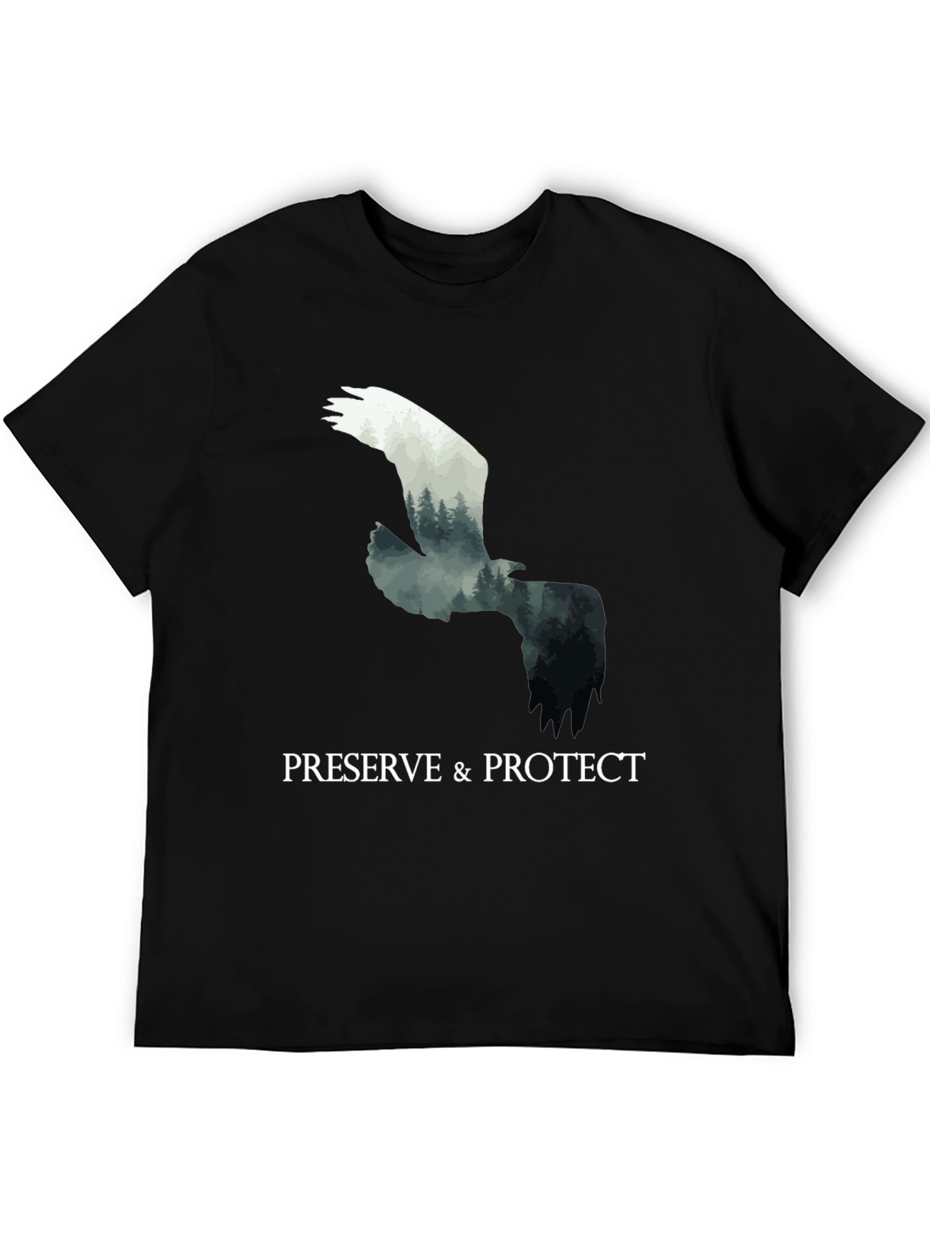 Preserve & Protect Eagle Graphic T-Shirt