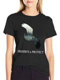 Preserve & Protect Eagle Graphic T-Shirt