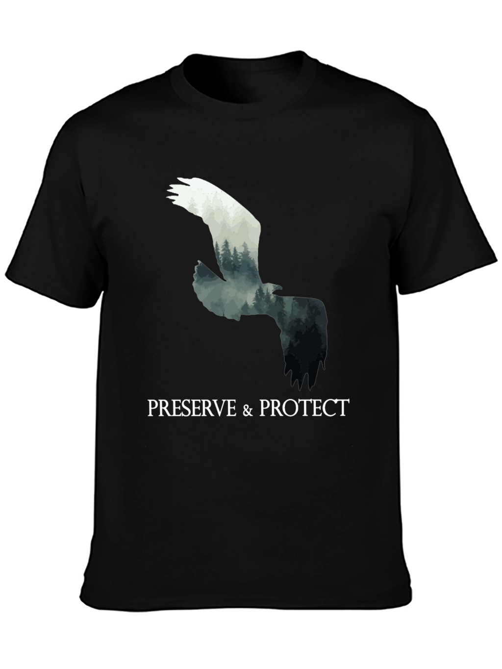 Preserve & Protect Eagle Graphic T-Shirt