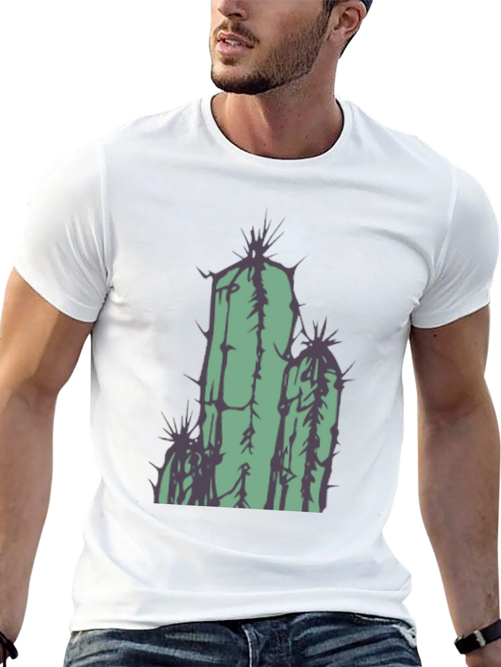 Cactus Graphic Tee - Desert Style
