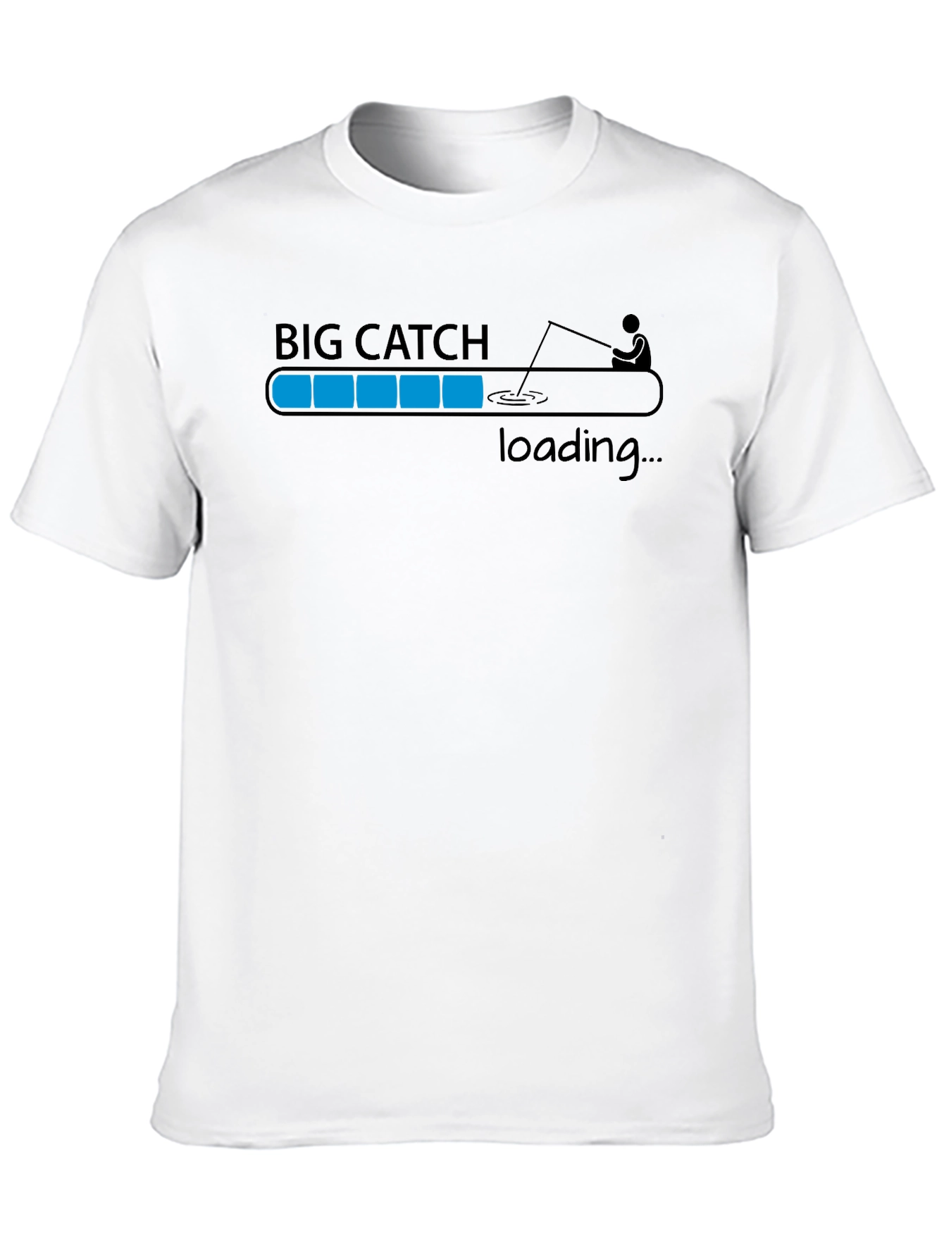 Big Catch Loading T-Shirt - Fishing Humor Tee
