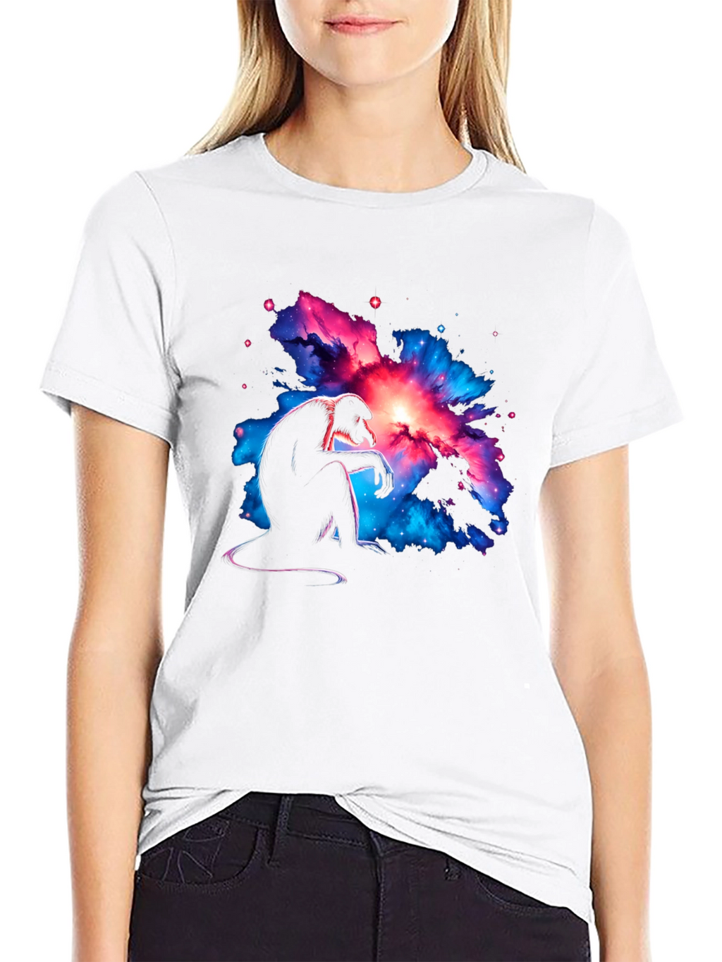 Cosmic Monkey Graphic Tee
