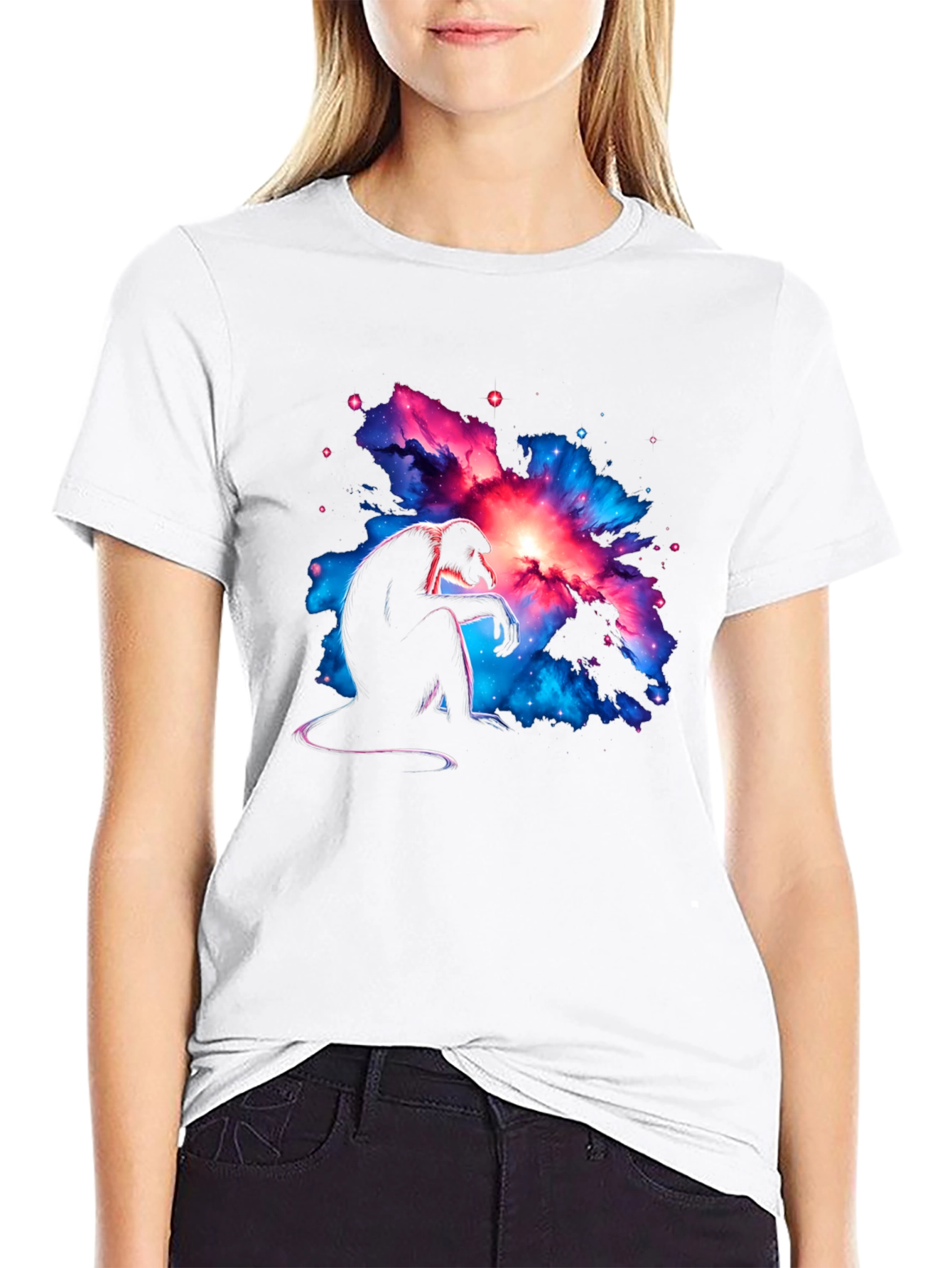 Cosmic Monkey Graphic Tee