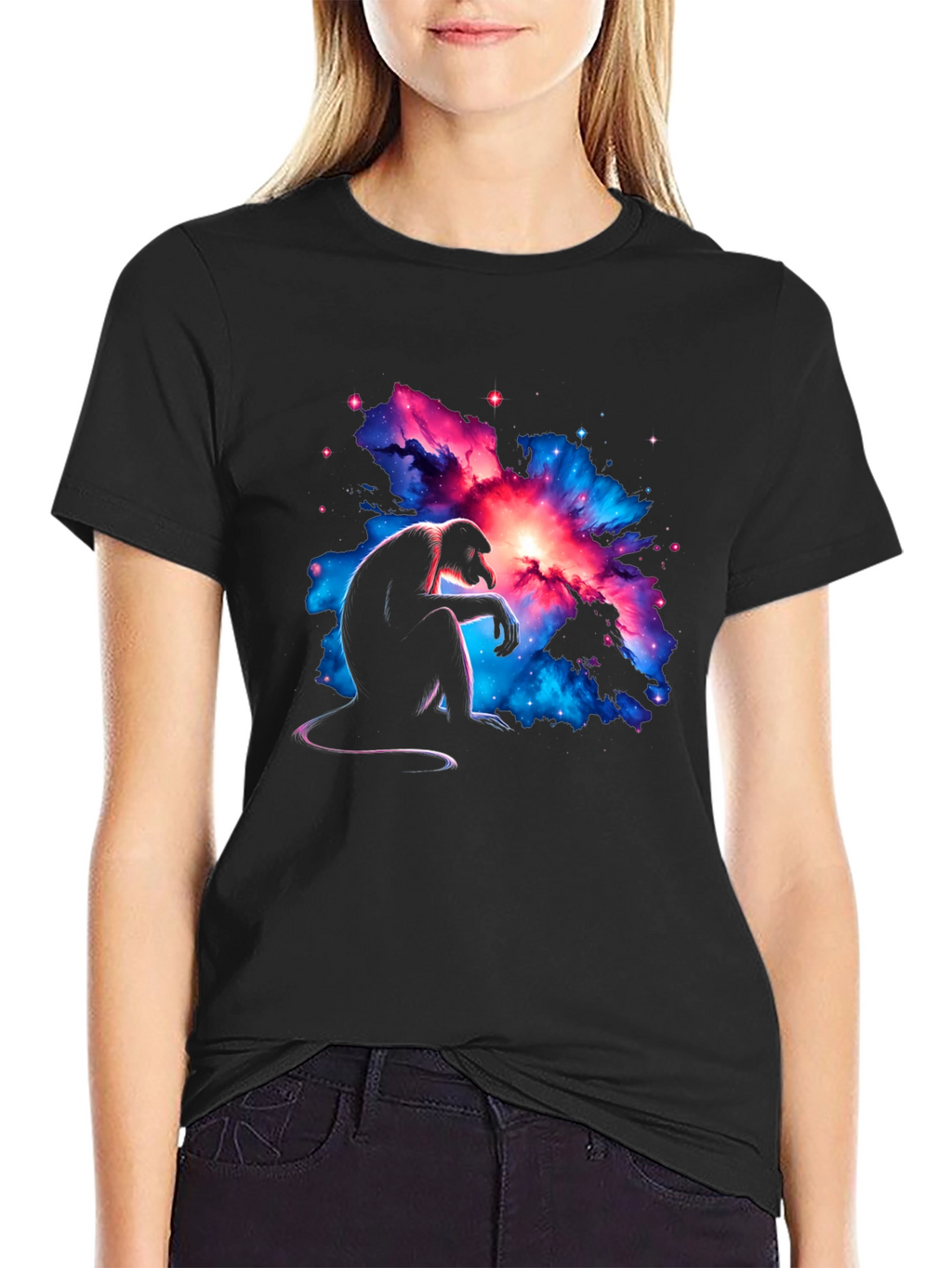 Cosmic Monkey Graphic Tee