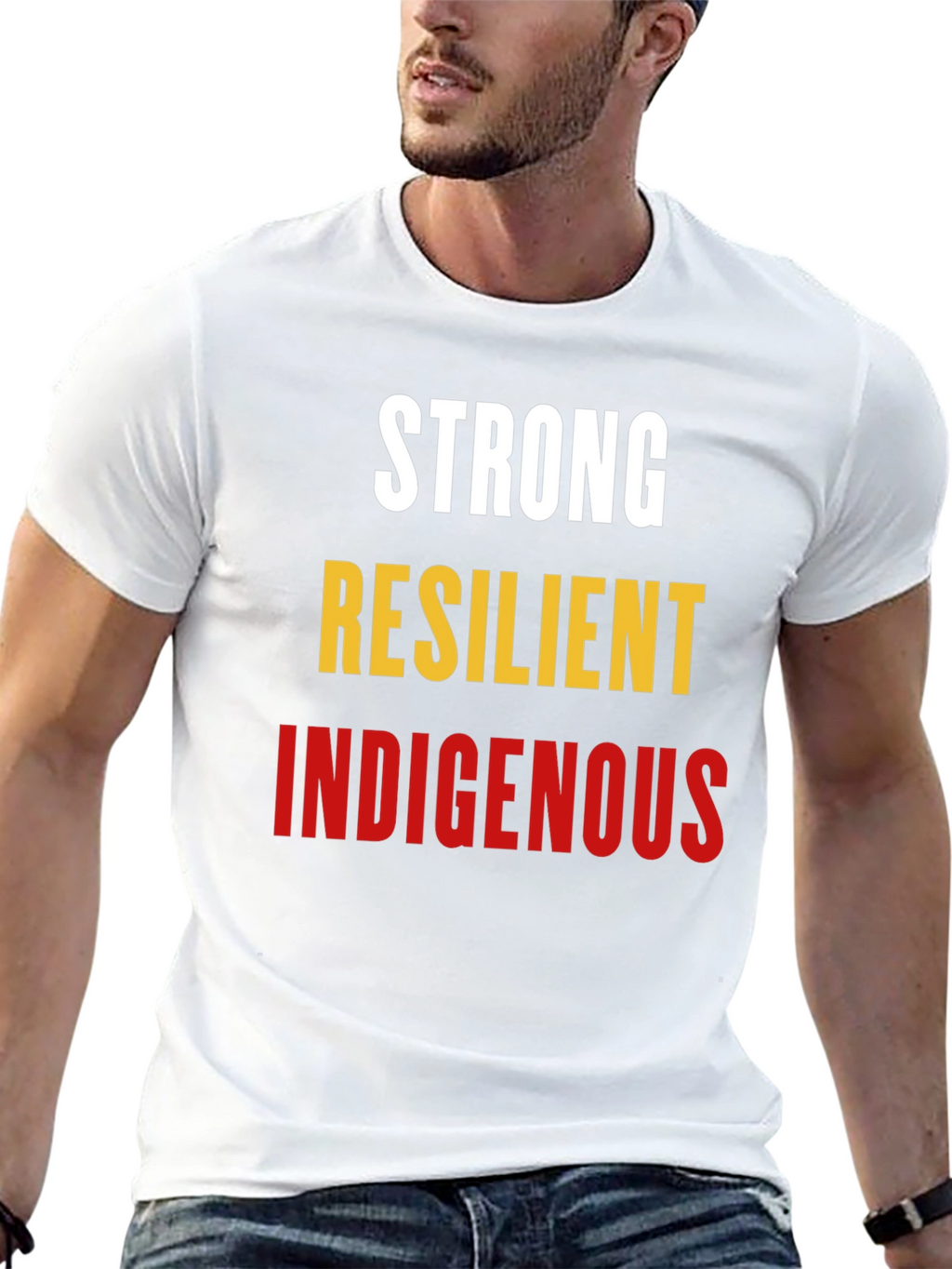 Strong Resilient Indigenous Graphic Tee
