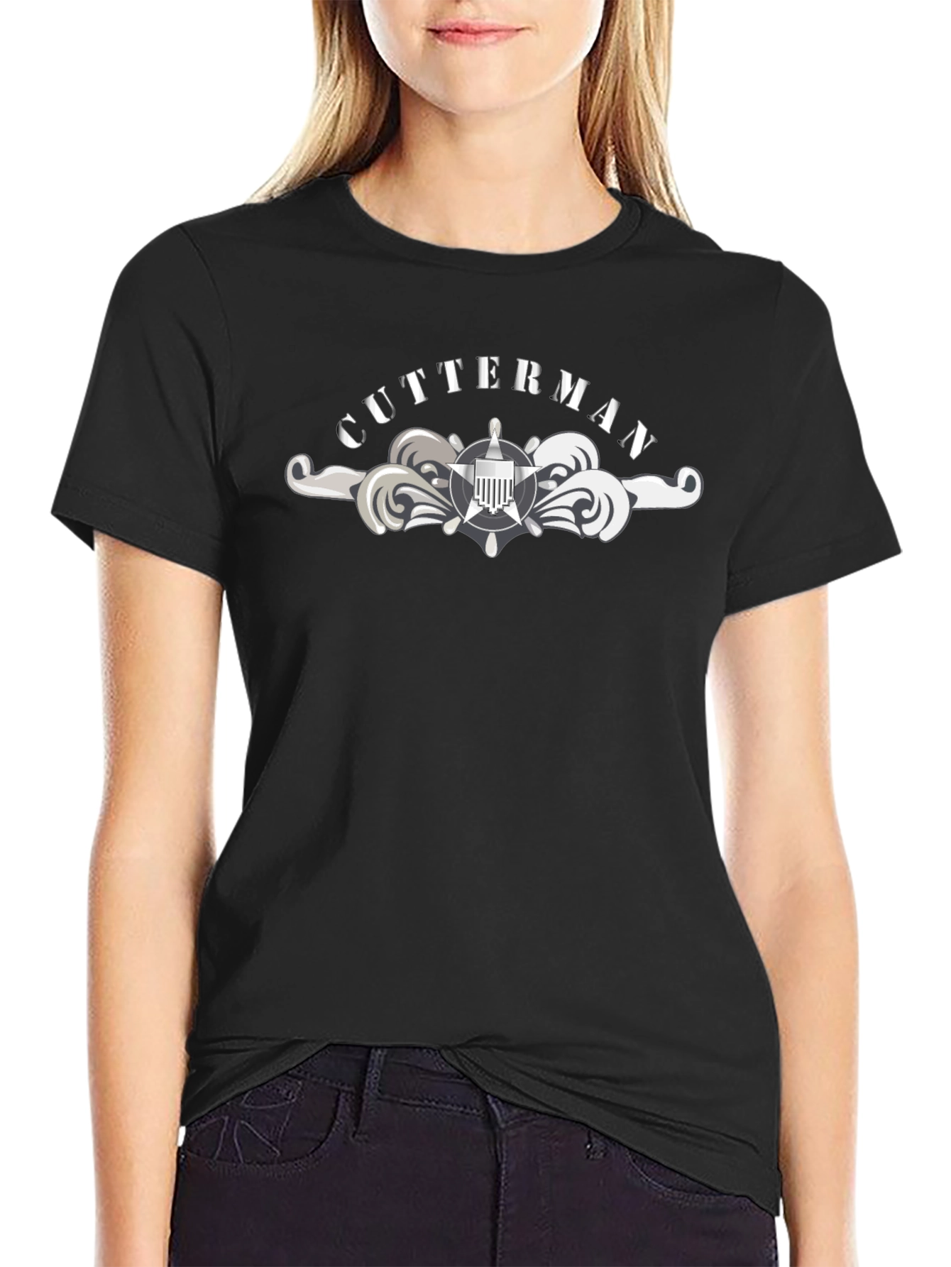Cutterman Badge Graphic T-Shirt