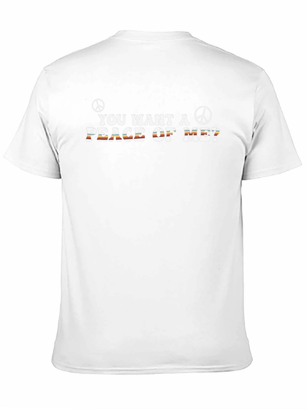 Peace of Me Retro T-Shirt - 70s Hippie Style