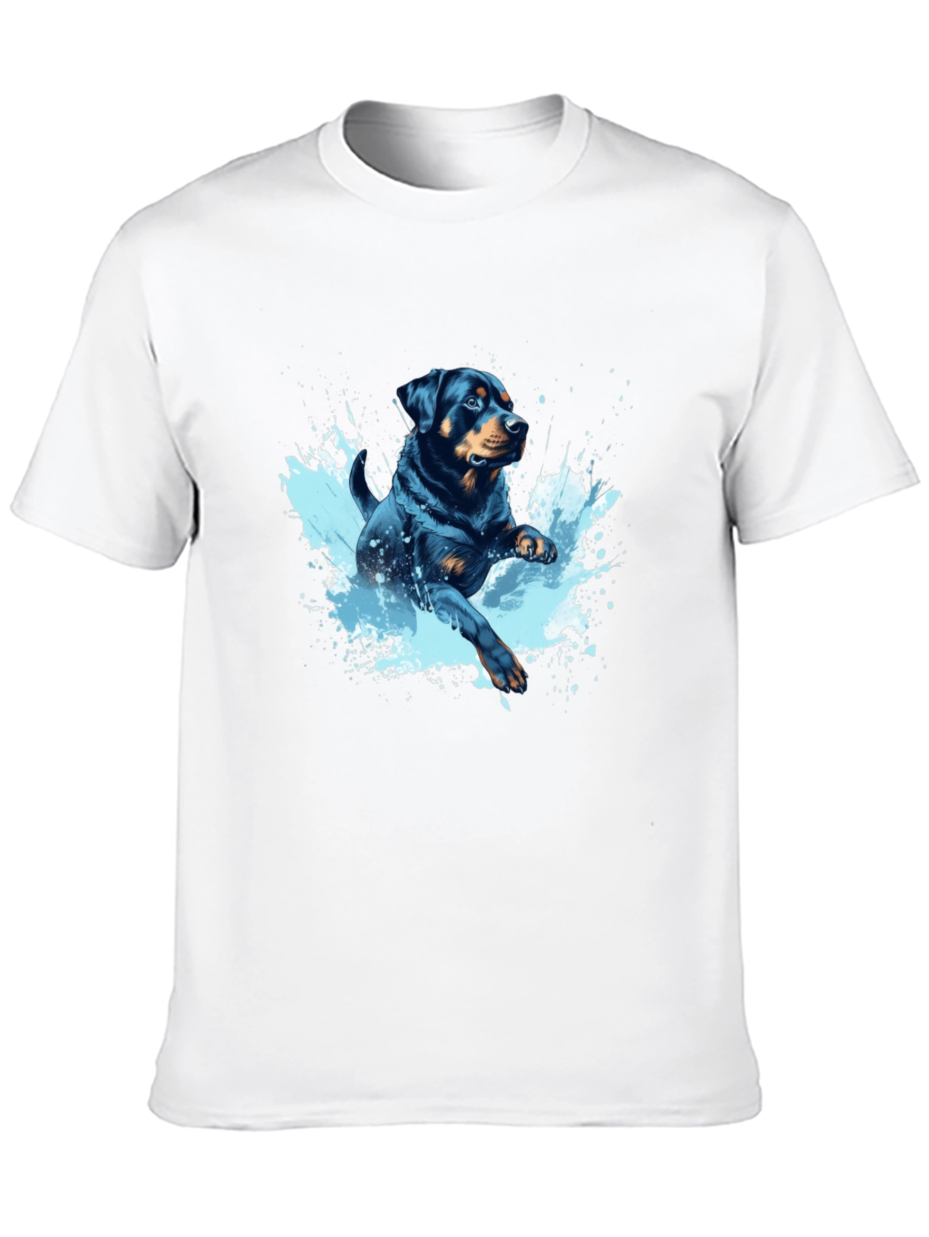 Rottweiler Splash T-Shirt