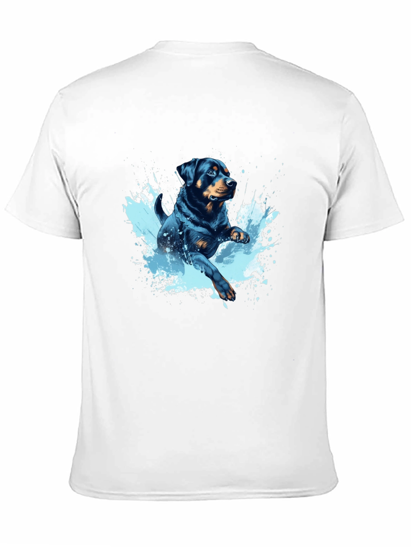 Rottweiler Splash T-Shirt