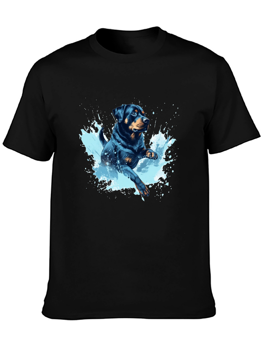 Rottweiler Splash T-Shirt