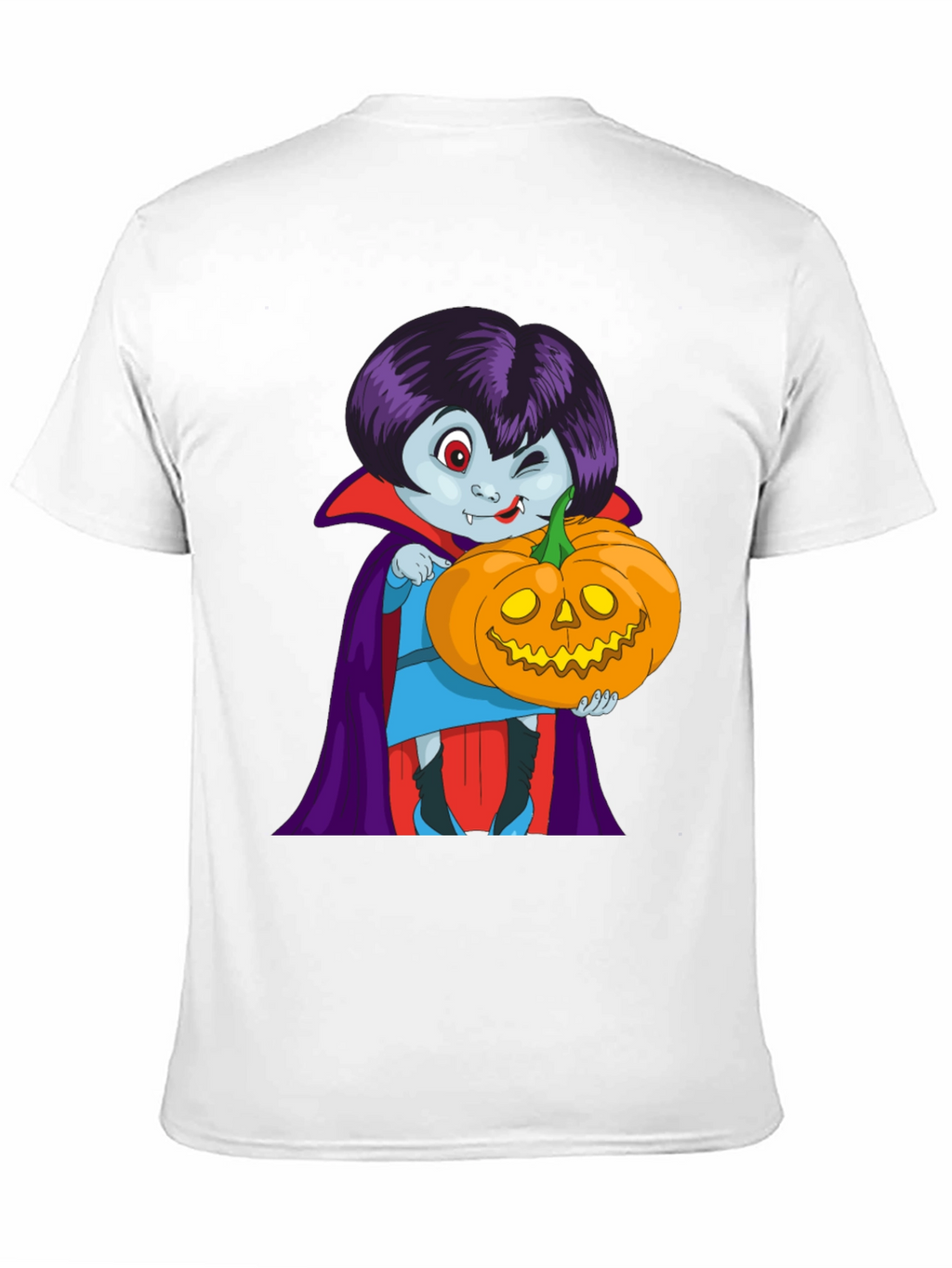 Vampire & Pumpkin Graphic Tee