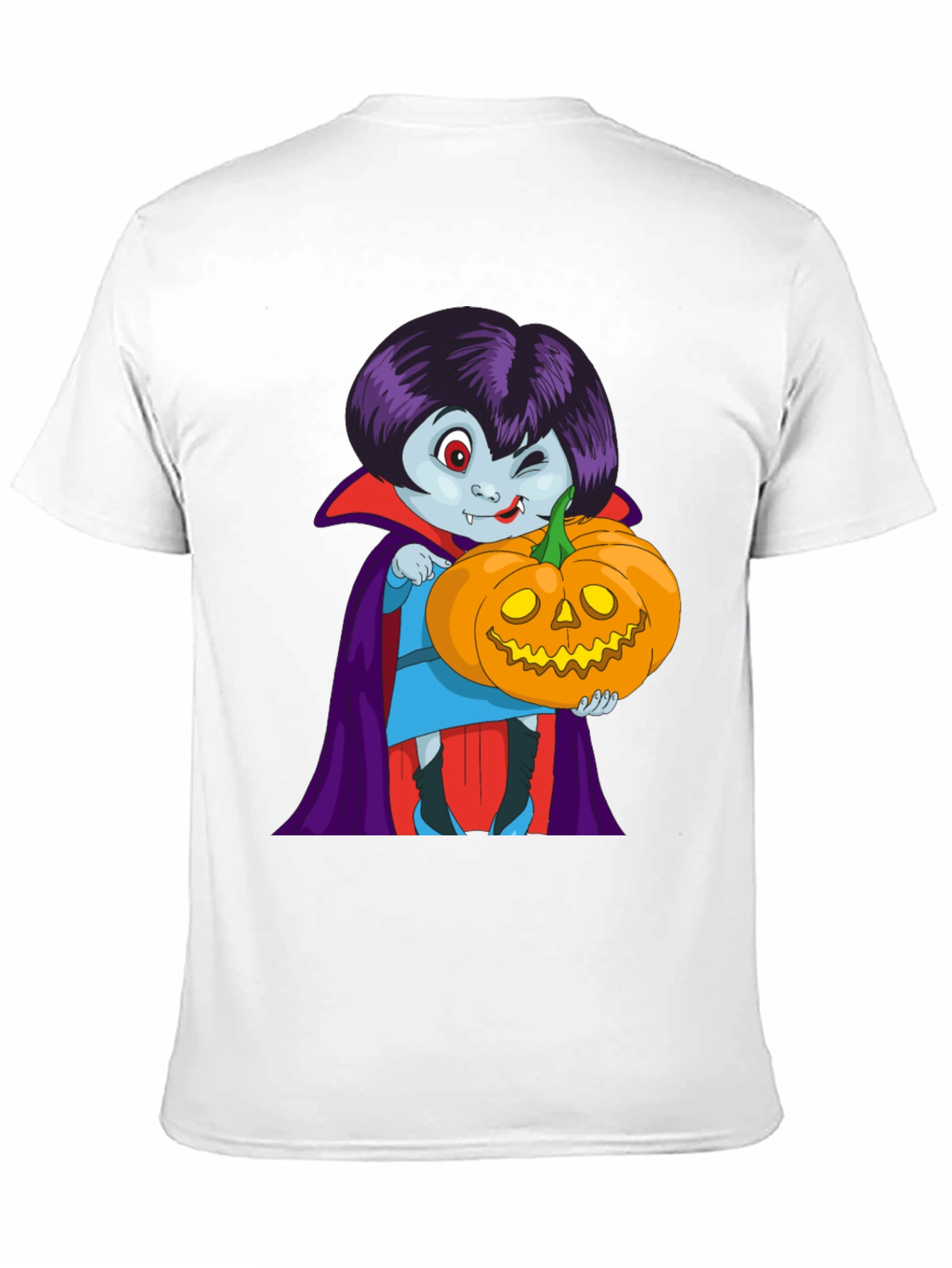 Vampire & Pumpkin Graphic Tee