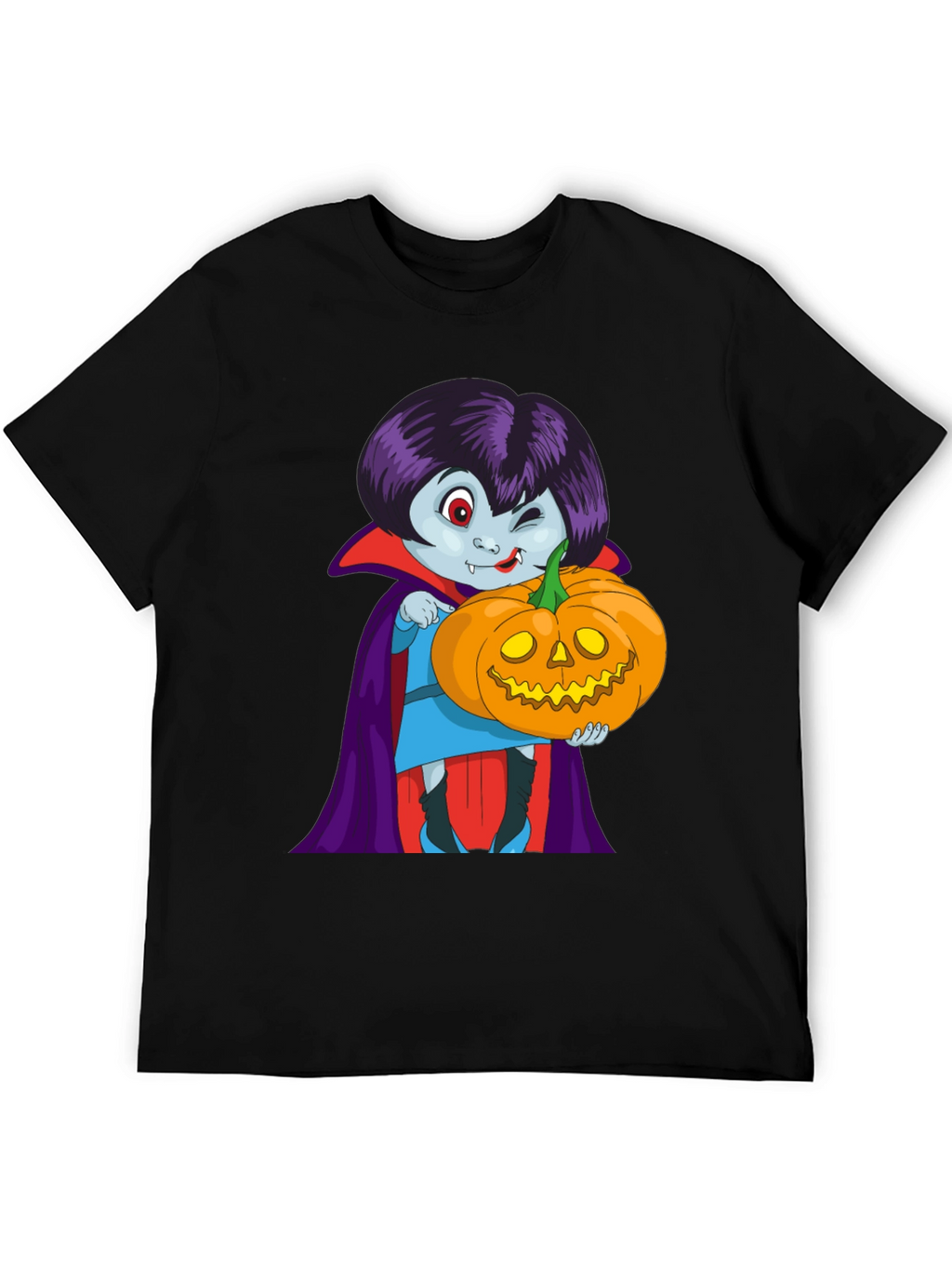 Vampire & Pumpkin Graphic Tee