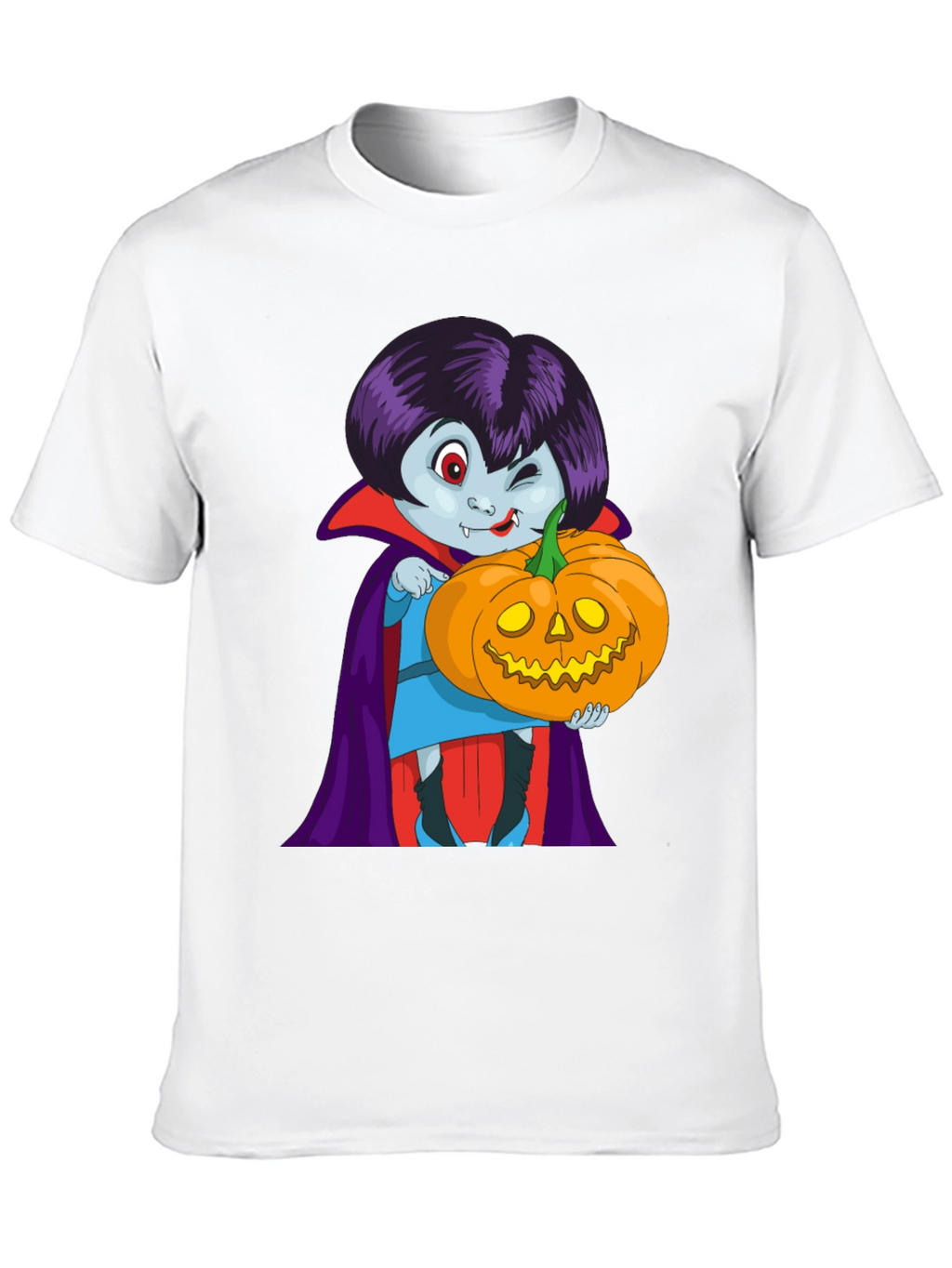 Vampire & Pumpkin Graphic Tee