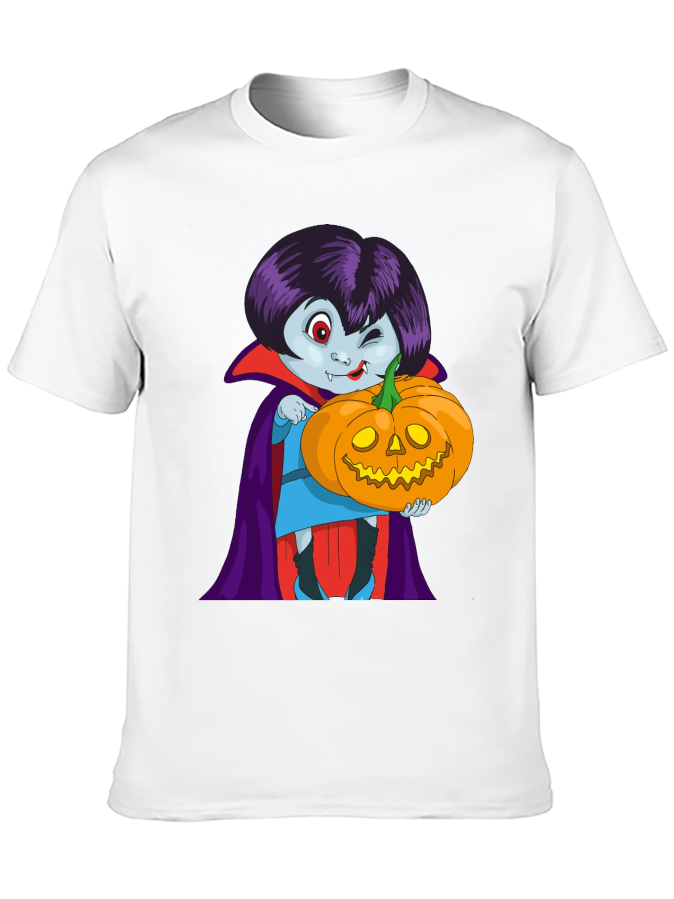 Vampire & Pumpkin Graphic Tee