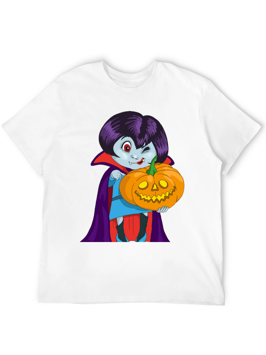Vampire & Pumpkin Graphic Tee