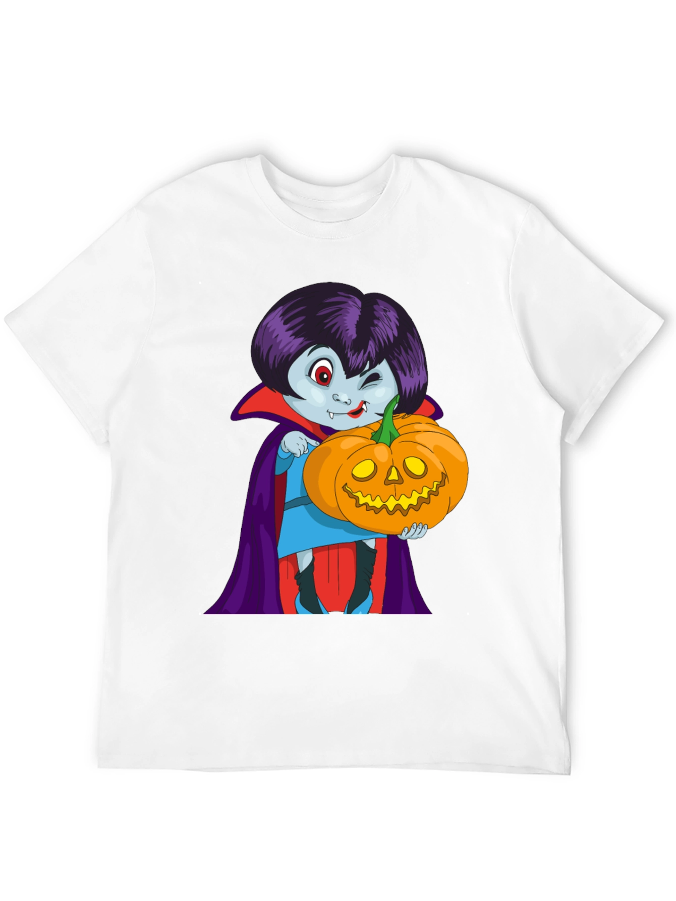 Vampire & Pumpkin Graphic Tee