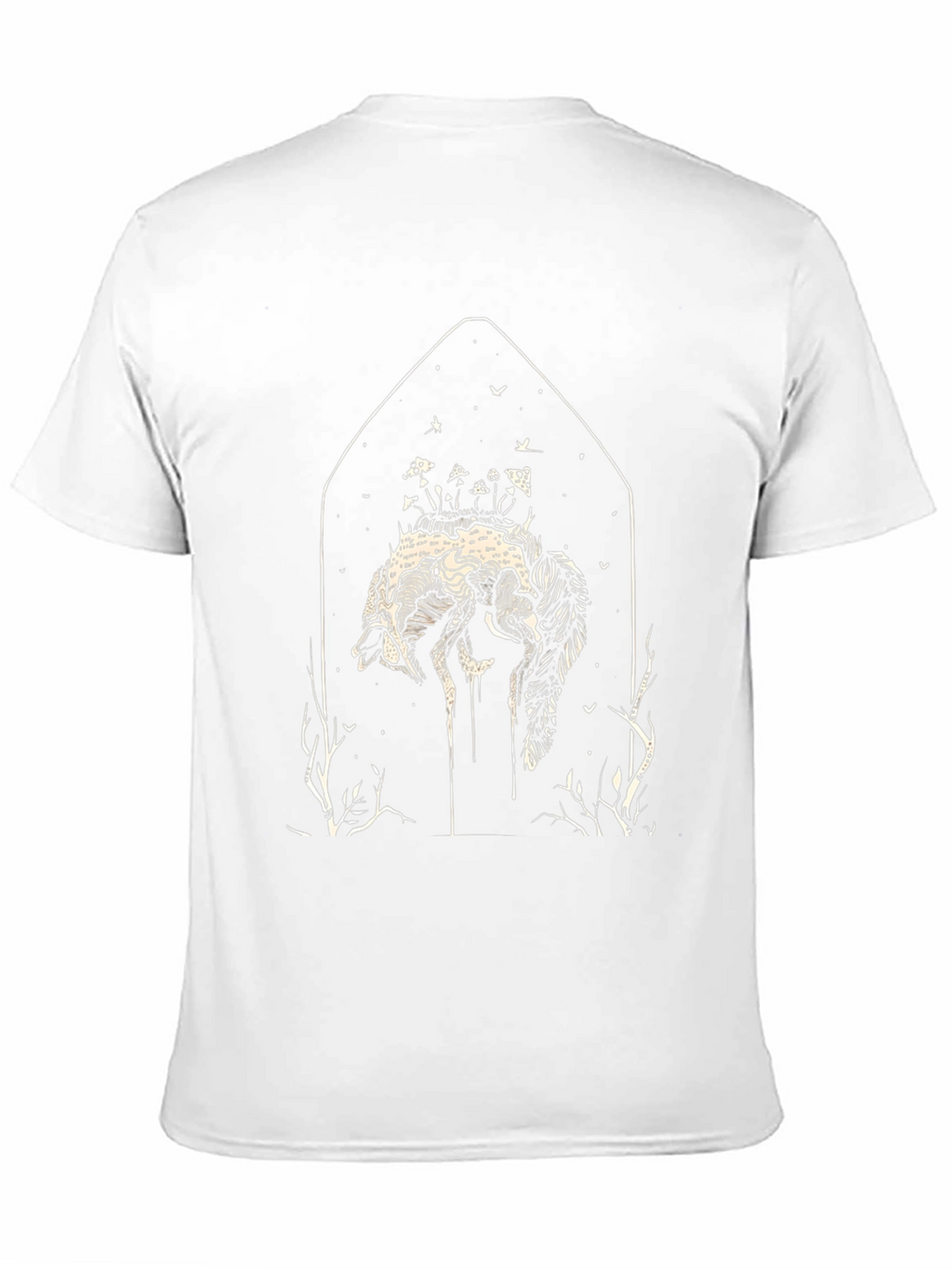 Natures Embrace Black Graphic Tee
