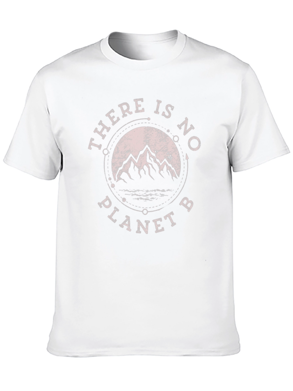 Eco-Friendly Black T-Shirt - There Is No Planet B